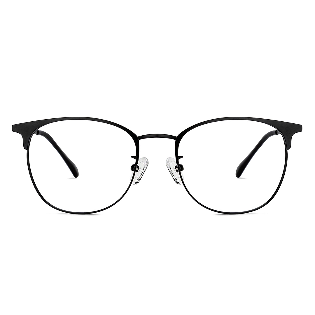 Lenskart Air Black Full Rim Round left side