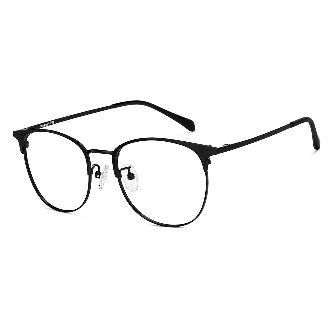 Lenskart Air Black Full Rim Round right side