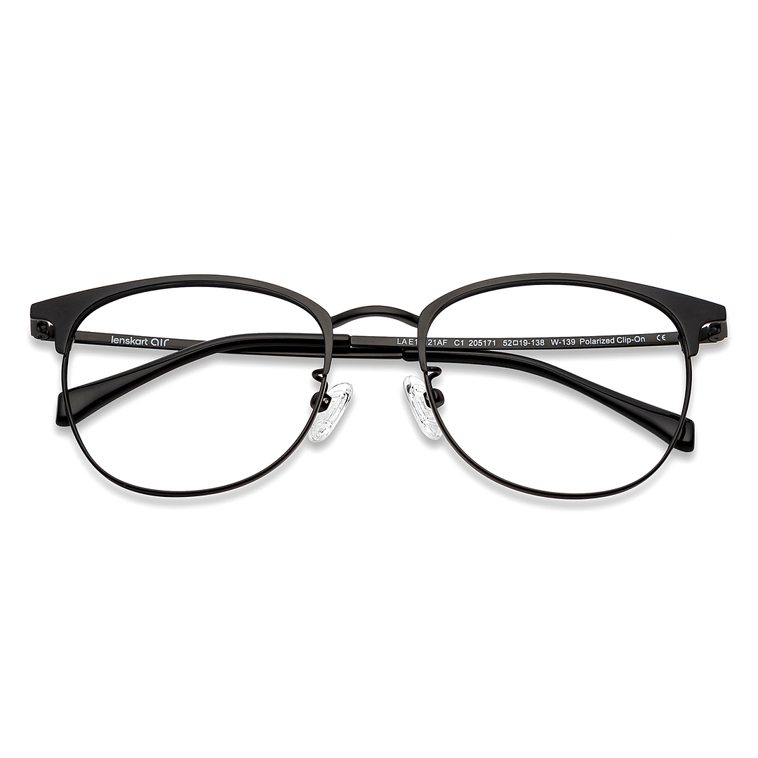 Lenskart Air Black Full Rim Round right side