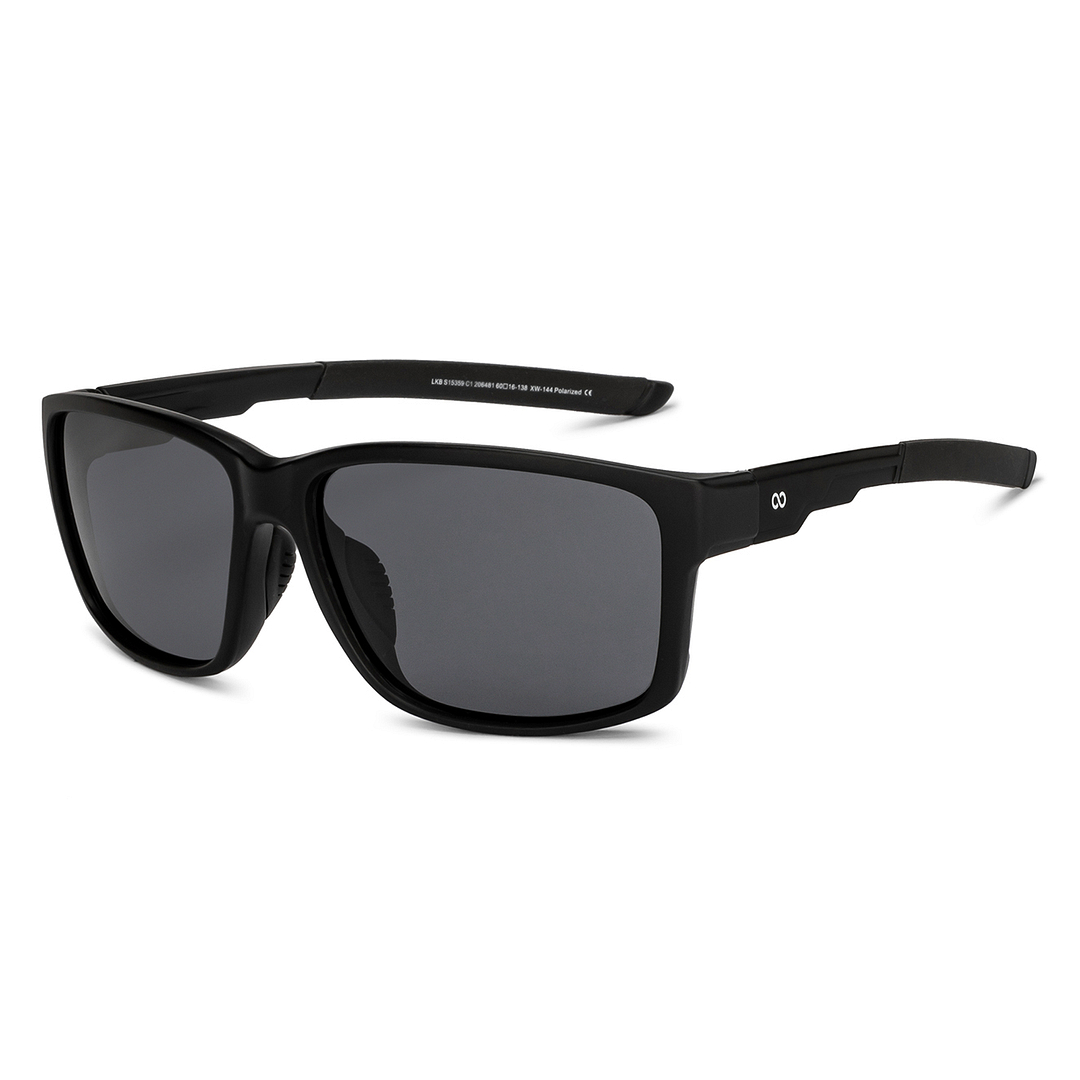 Lenskart Boost Black Full Rim Square left side