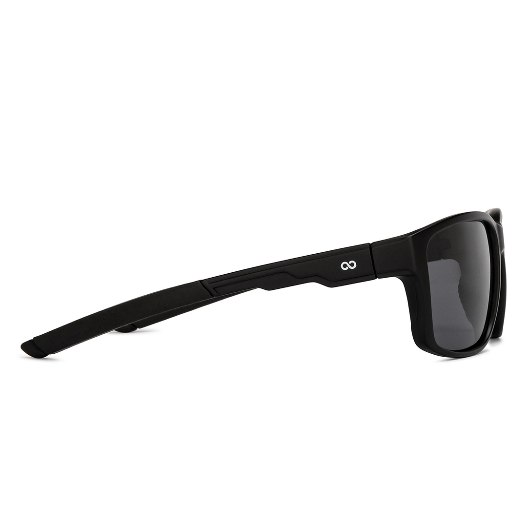 Lenskart Boost Black Full Rim Square left side