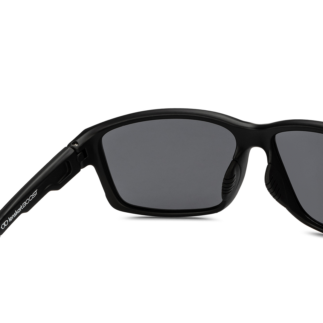 Lenskart Boost Black Full Rim Square right side