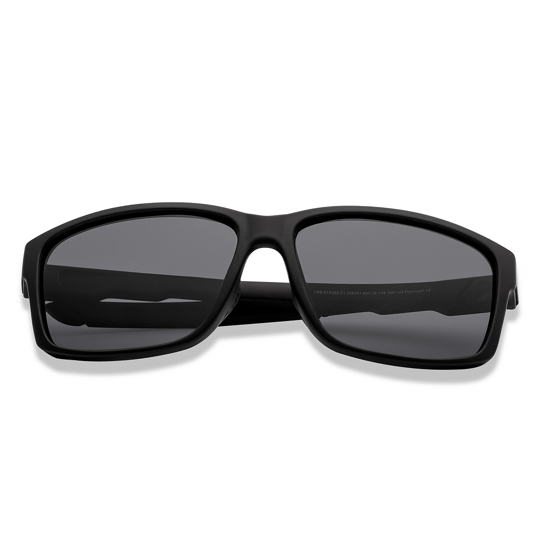 Lenskart Boost Black Full Rim Square left side