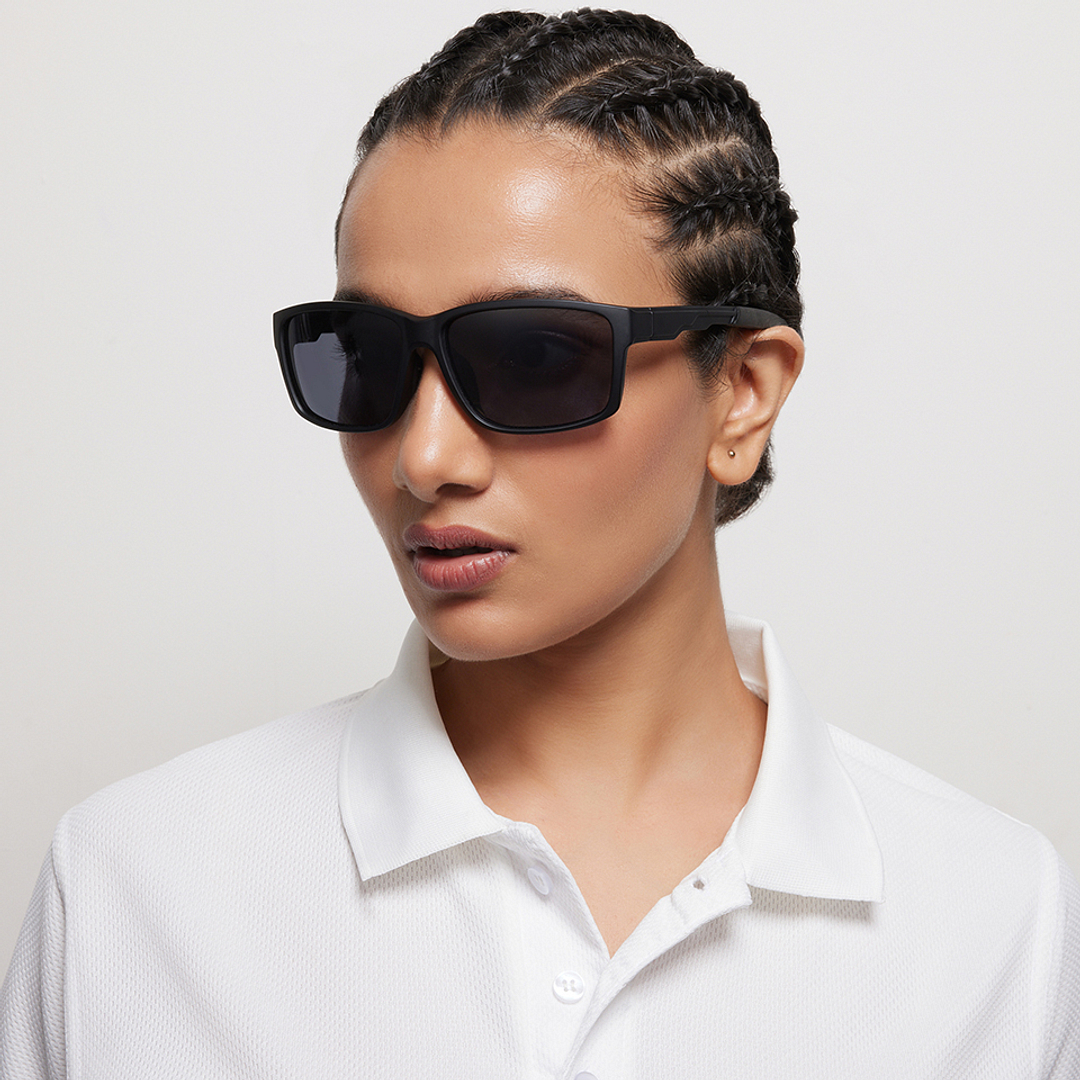 Lenskart Boost Black Full Rim Square left side