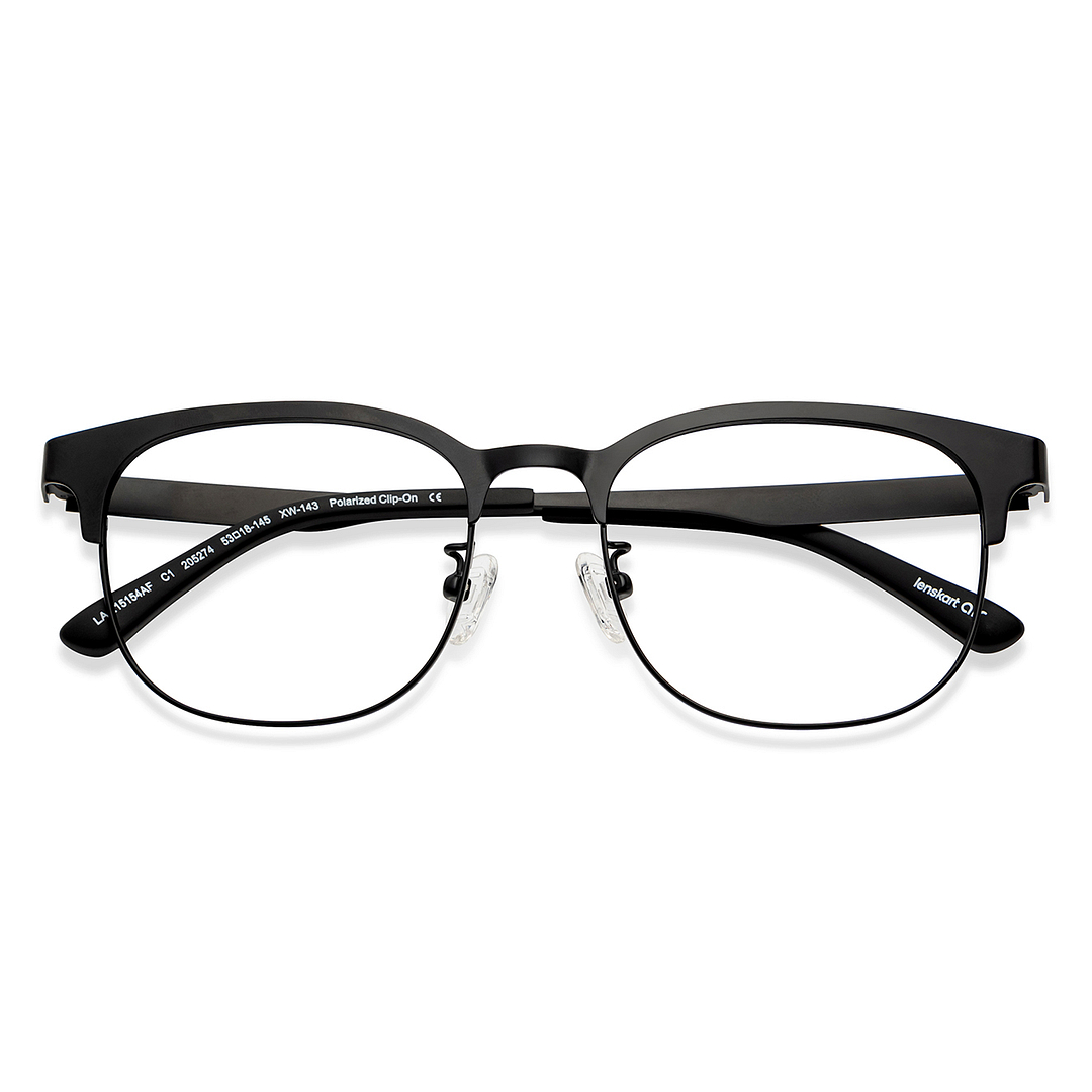 Lenskart Air Black Full Rim Square left side