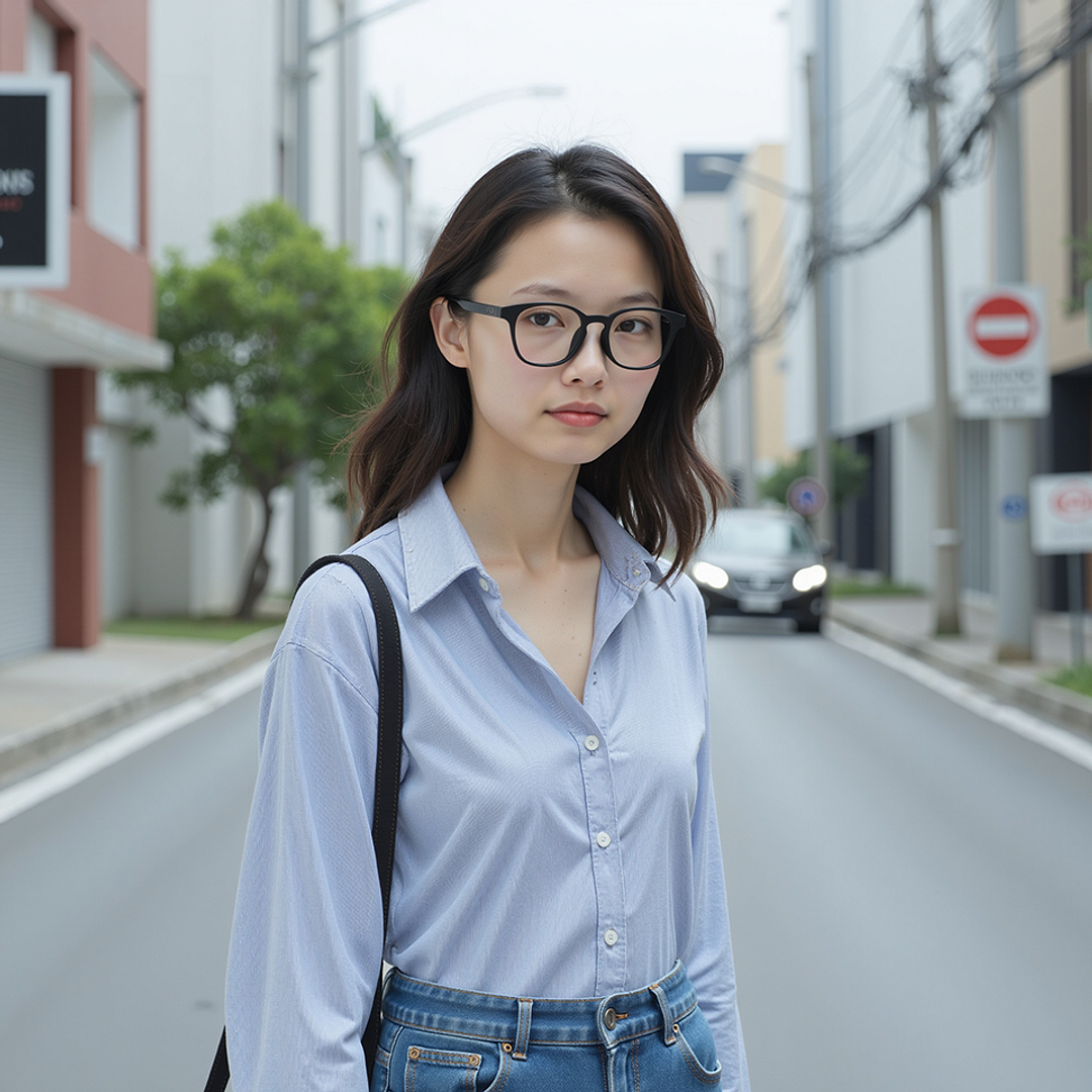 Lenskart Hustlr Black Full Rim Square left side