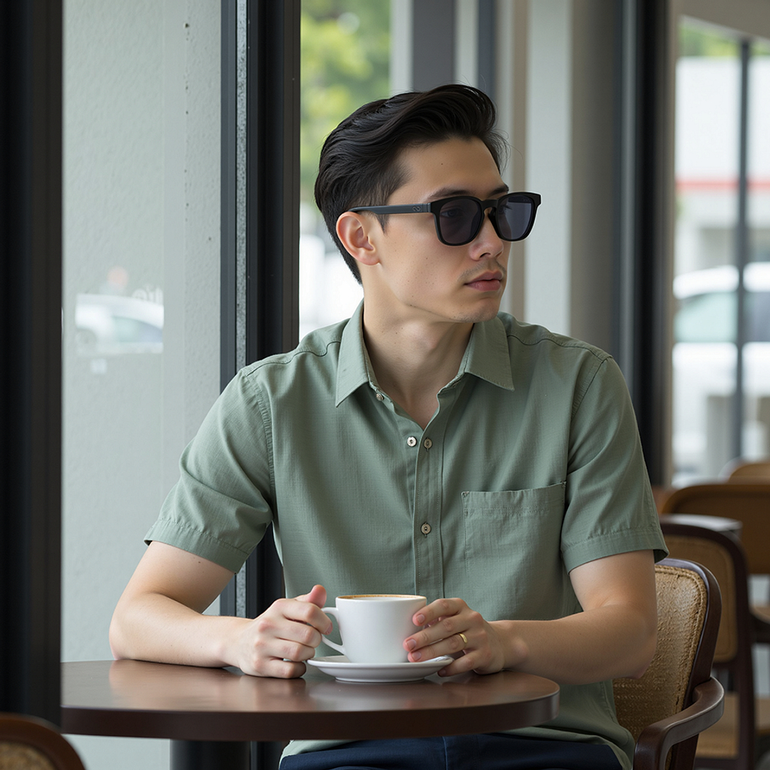 Lenskart Hustlr Black Full Rim Square right side