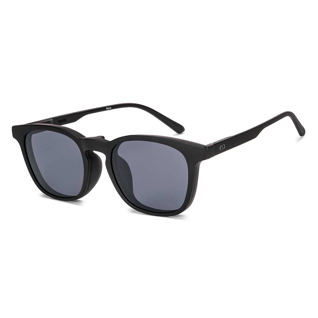 Lenskart Hustlr Black Full Rim Square left side
