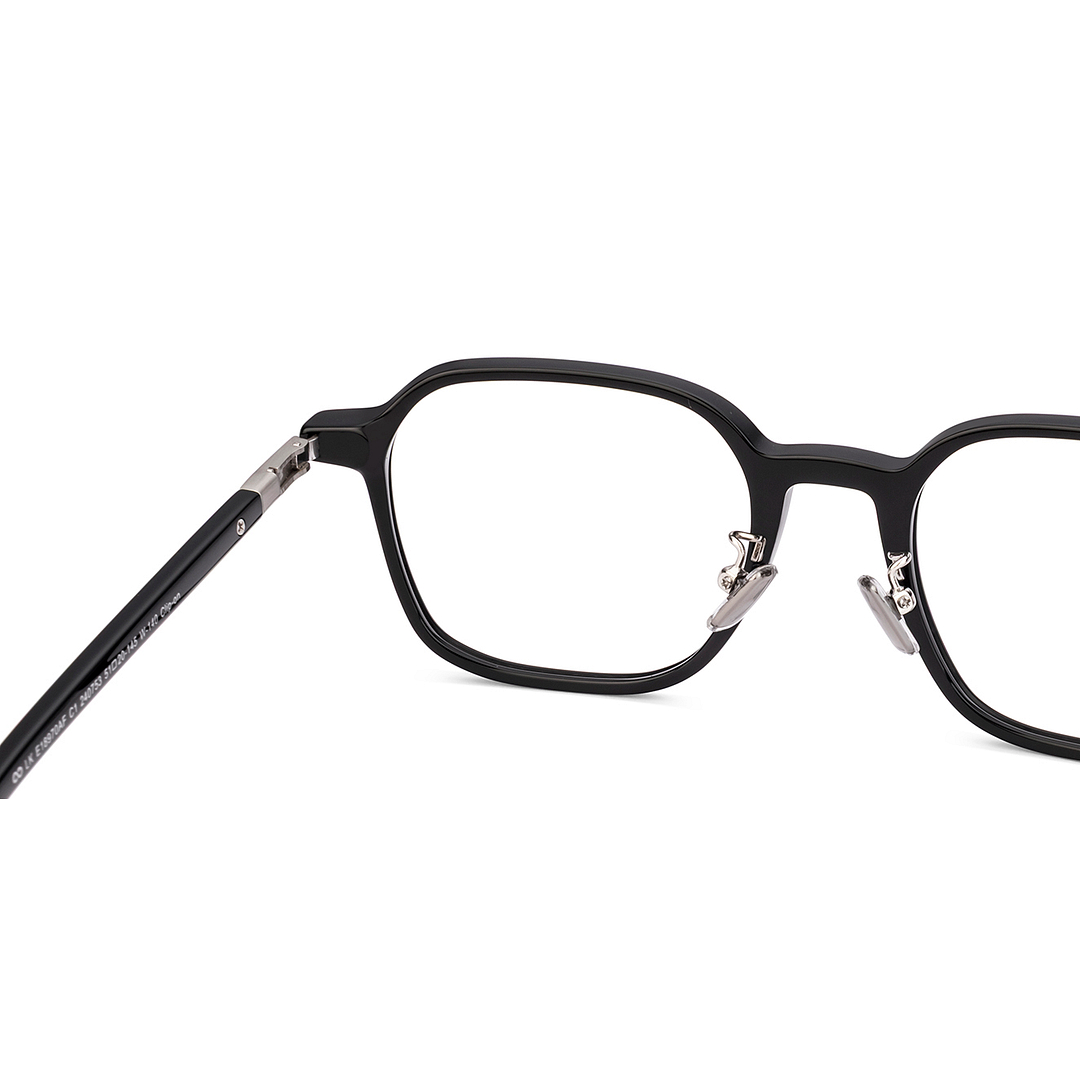 Lenskart Black Full Rim Geometric right side