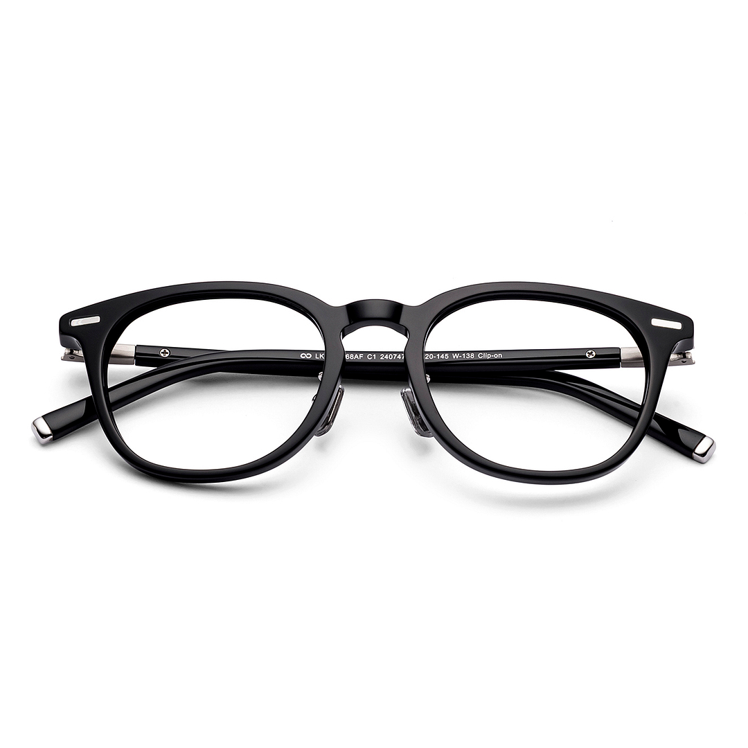 Lenskart Black Full Rim Round right side