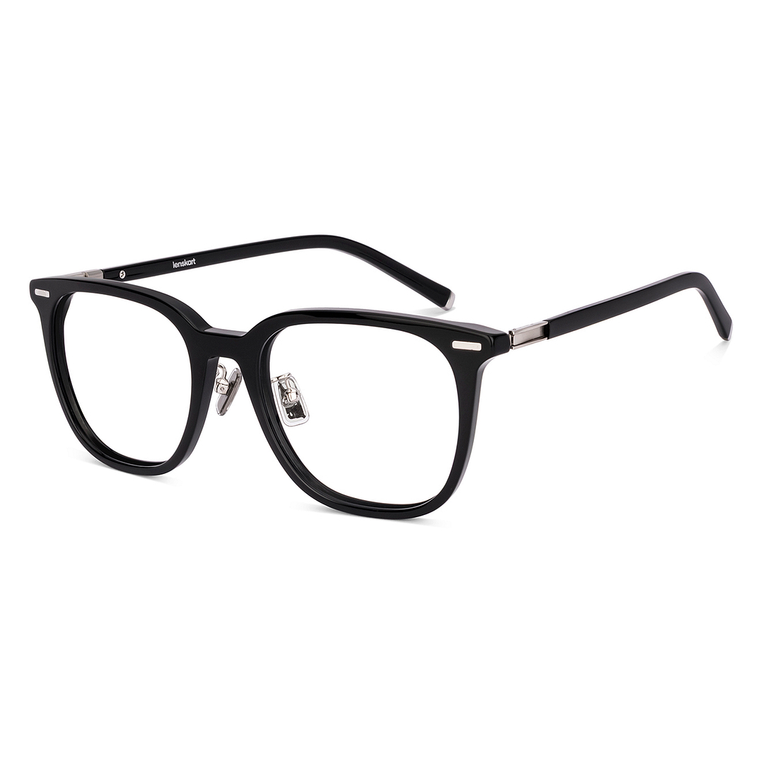 Lenskart Black Full Rim Square left side