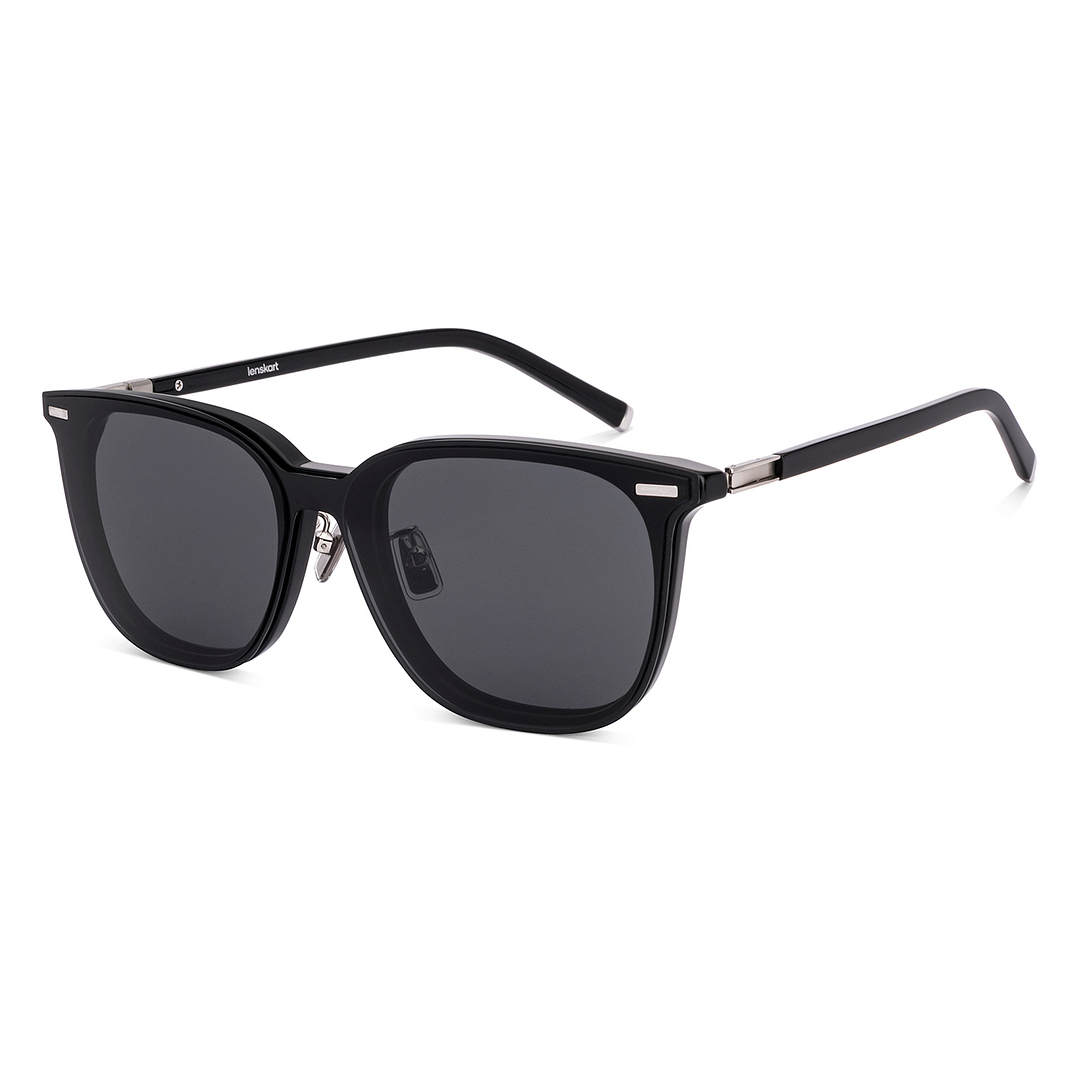 Lenskart Black Full Rim Square left side