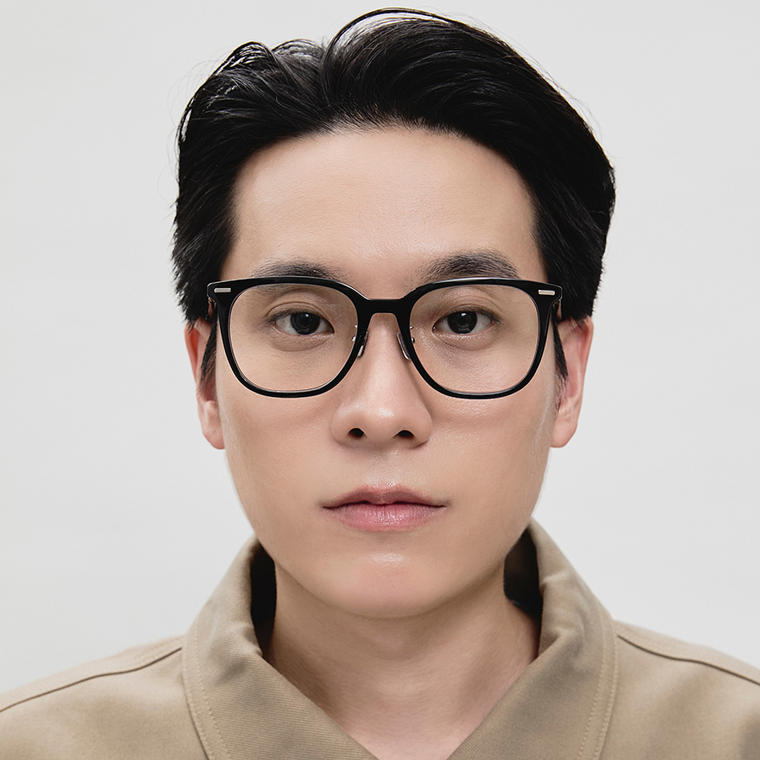 Lenskart Black Full Rim Square left side