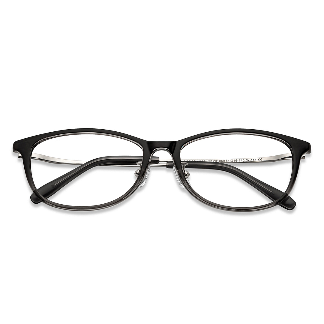 Lenskart Air Online Black Full Rim Round left side