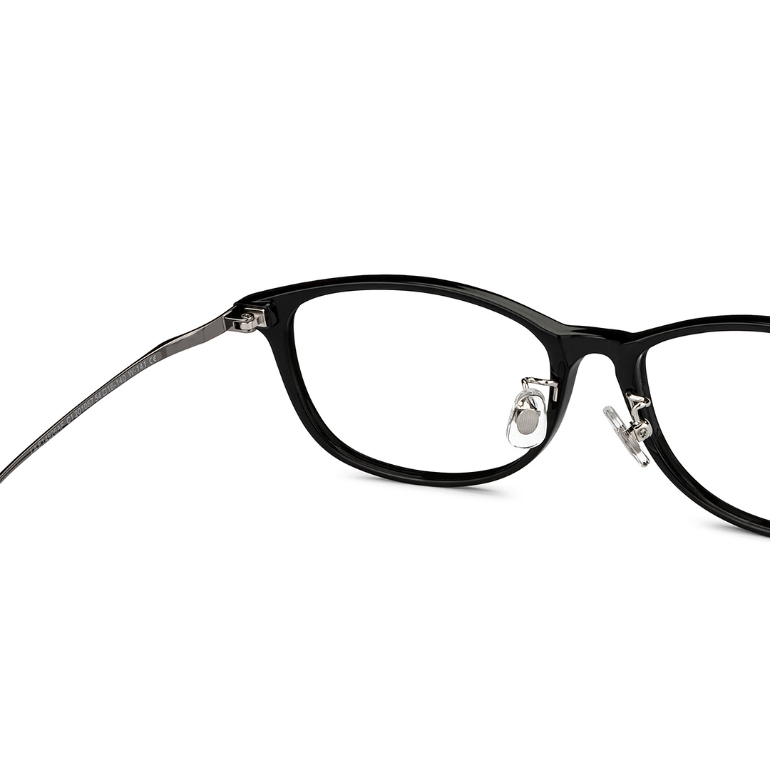 Lenskart Air Online Black Full Rim Round right side