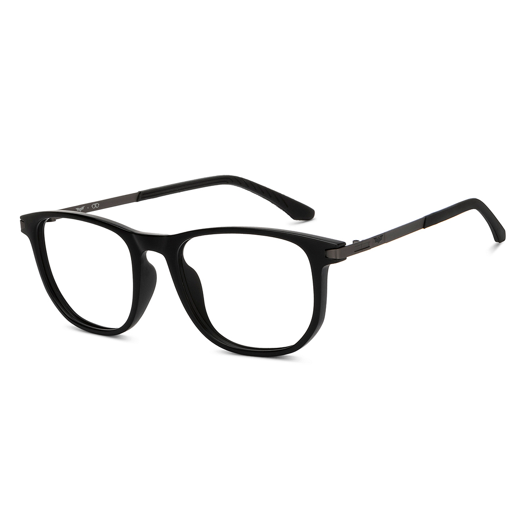 Lenskart STUDIO Black Full Rim Geometric left side