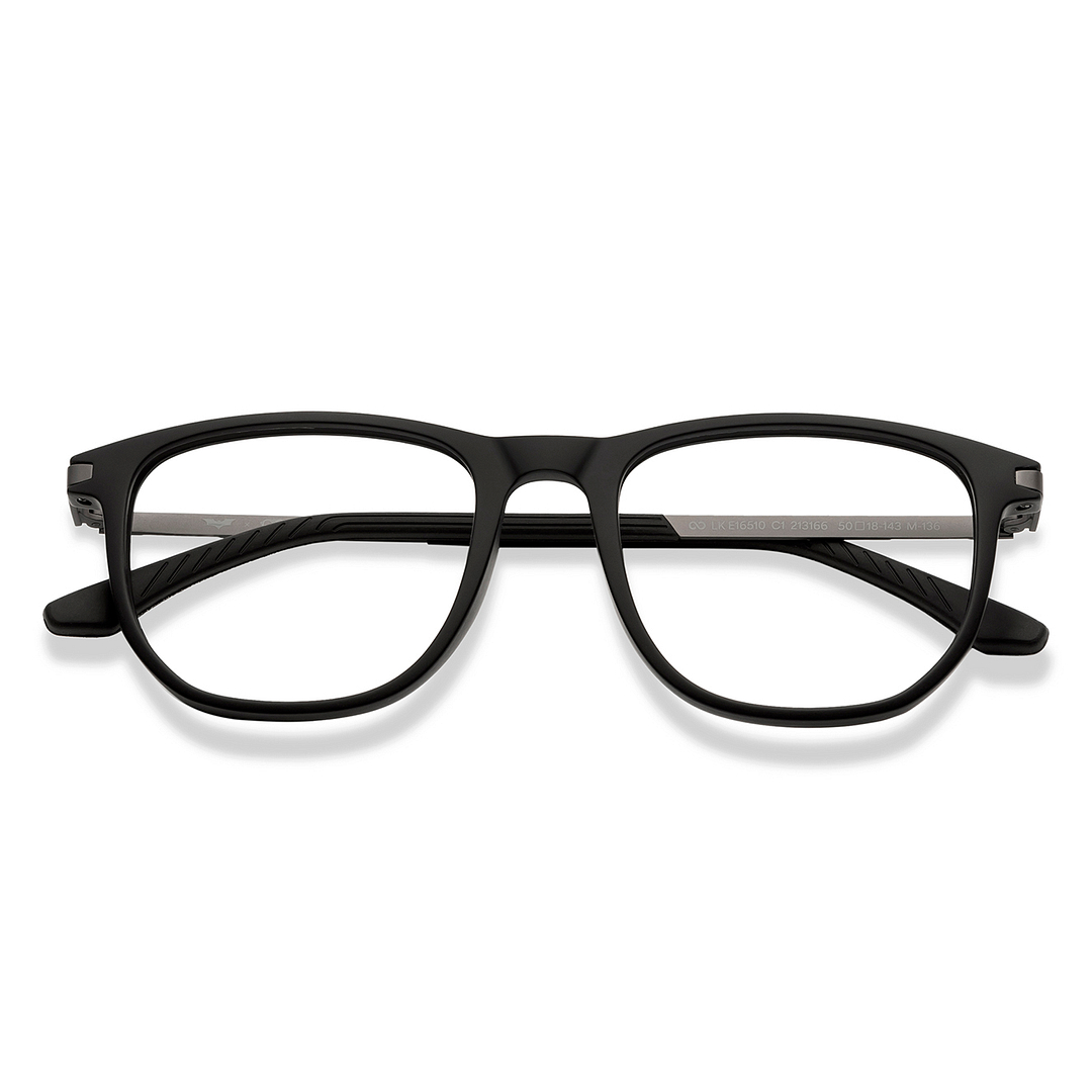 Lenskart STUDIO Black Full Rim Geometric right side