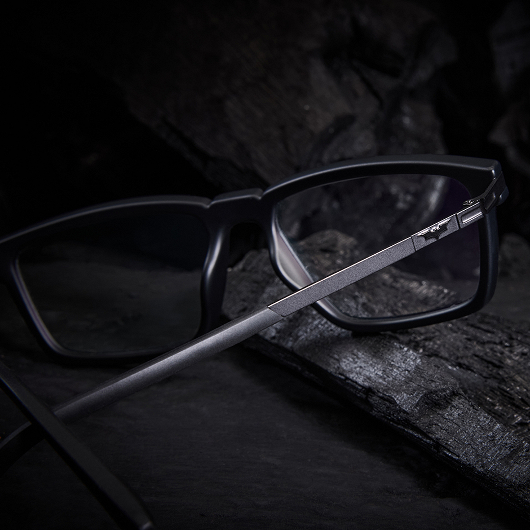 Lenskart Studio Online Black Full Rim Rectangle left side