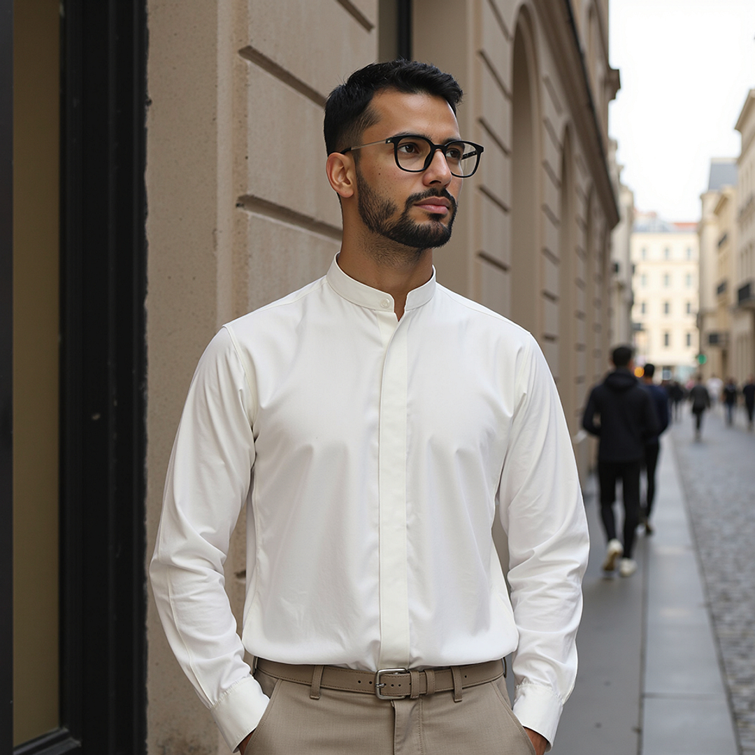 Lenskart Air Black Full Rim Round left side