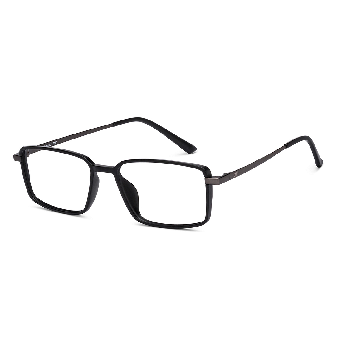 Lenskart Air Dark Gunmetal Full Rim Rectangle right side
