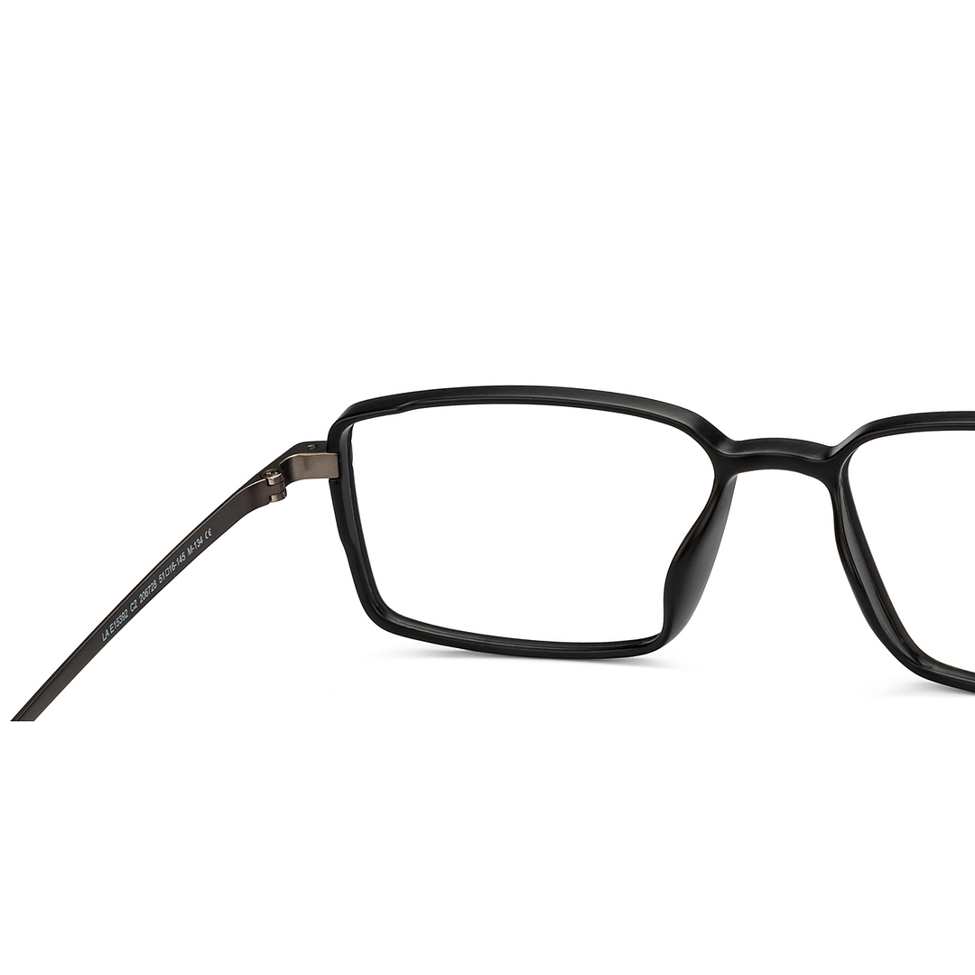 Lenskart Air Dark Gunmetal Full Rim Rectangle right side