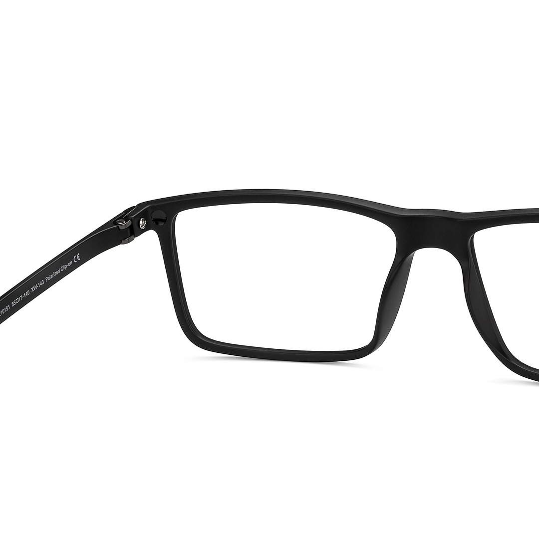 Lenskart Air Online Black Full Rim Rectangle right side