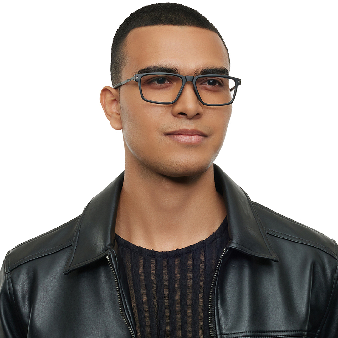 Lenskart STUDIO Black Full Rim Rectangle right side