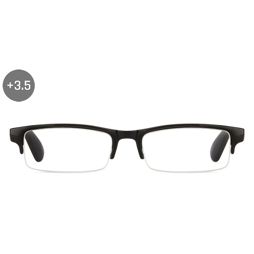 Lenskart READERS Black Black Half Rim Rectangle Lenskart READERS VC E11059 Only for 3 5 Prefitted Powers left side