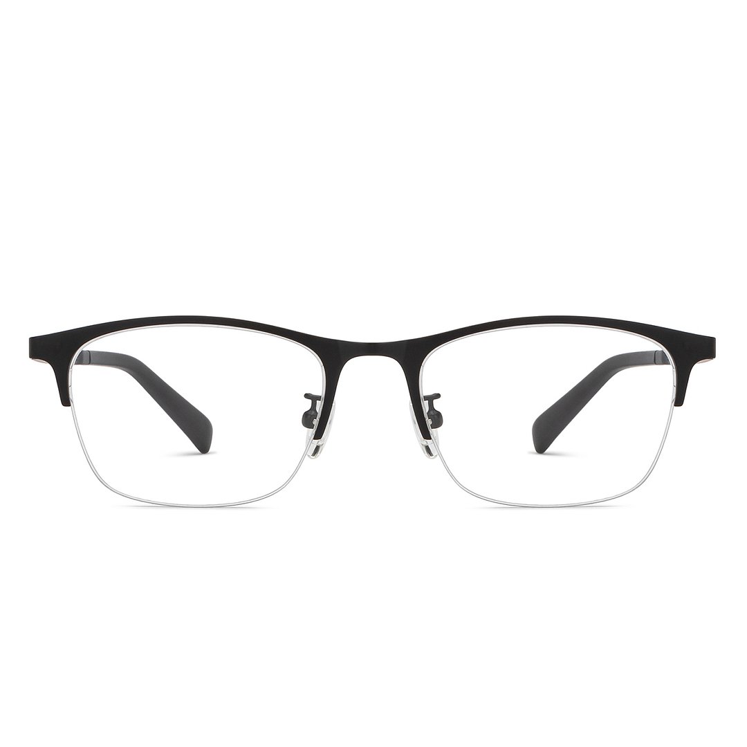 Lenskart Air Online Black Half Rim Rectangle right side