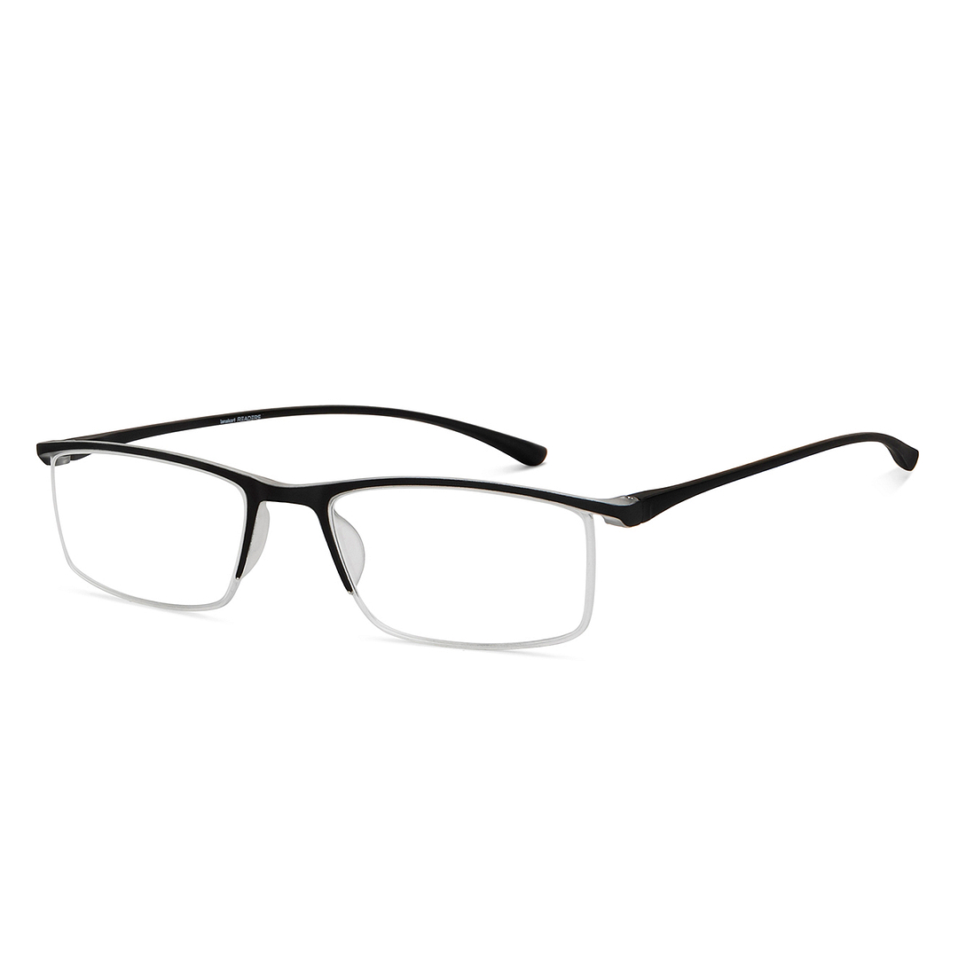 Lenskart READERS Black Black Half Rim Rectangle Lenskart READERS LR E13699 Only for 1 Prefitted Powers left side