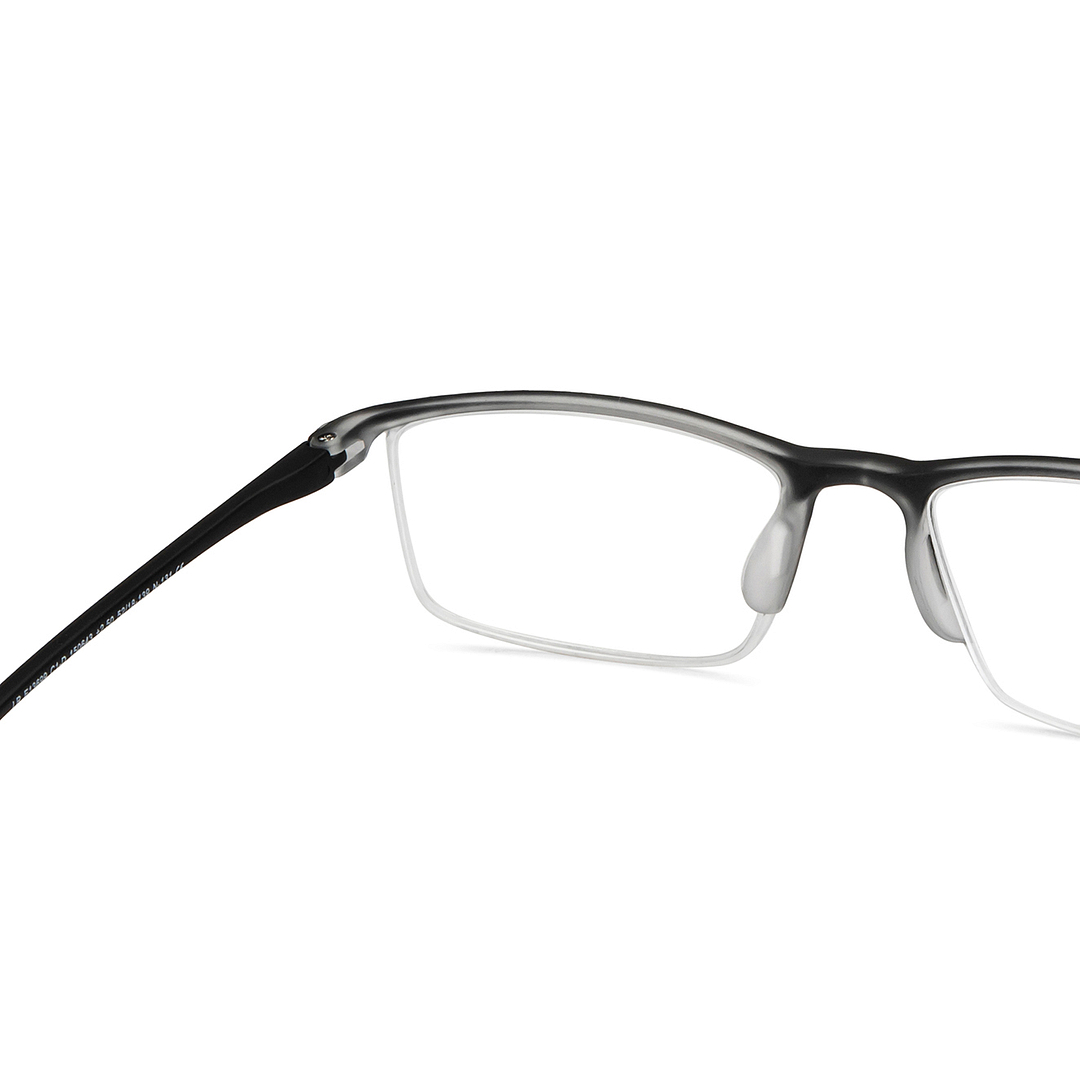 Lenskart READERS Black Black Half Rim Rectangle Lenskart READERS LR E13699 Only for 1 Prefitted Powers left side
