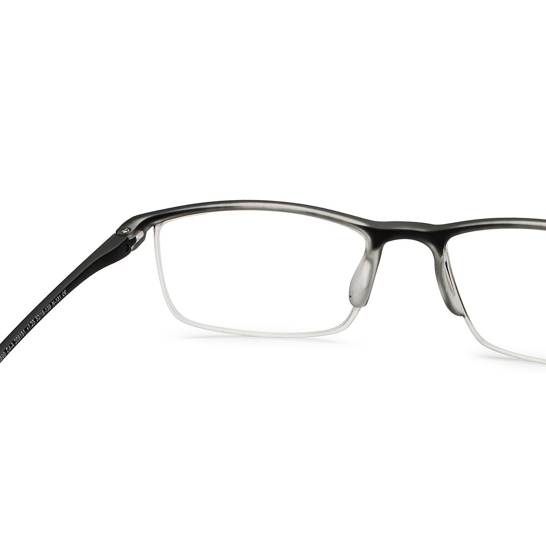 Lenskart READERS Black Black Half Rim Rectangle Lenskart READERS LR E13699 Only for 1 25 Prefitted Powers right side
