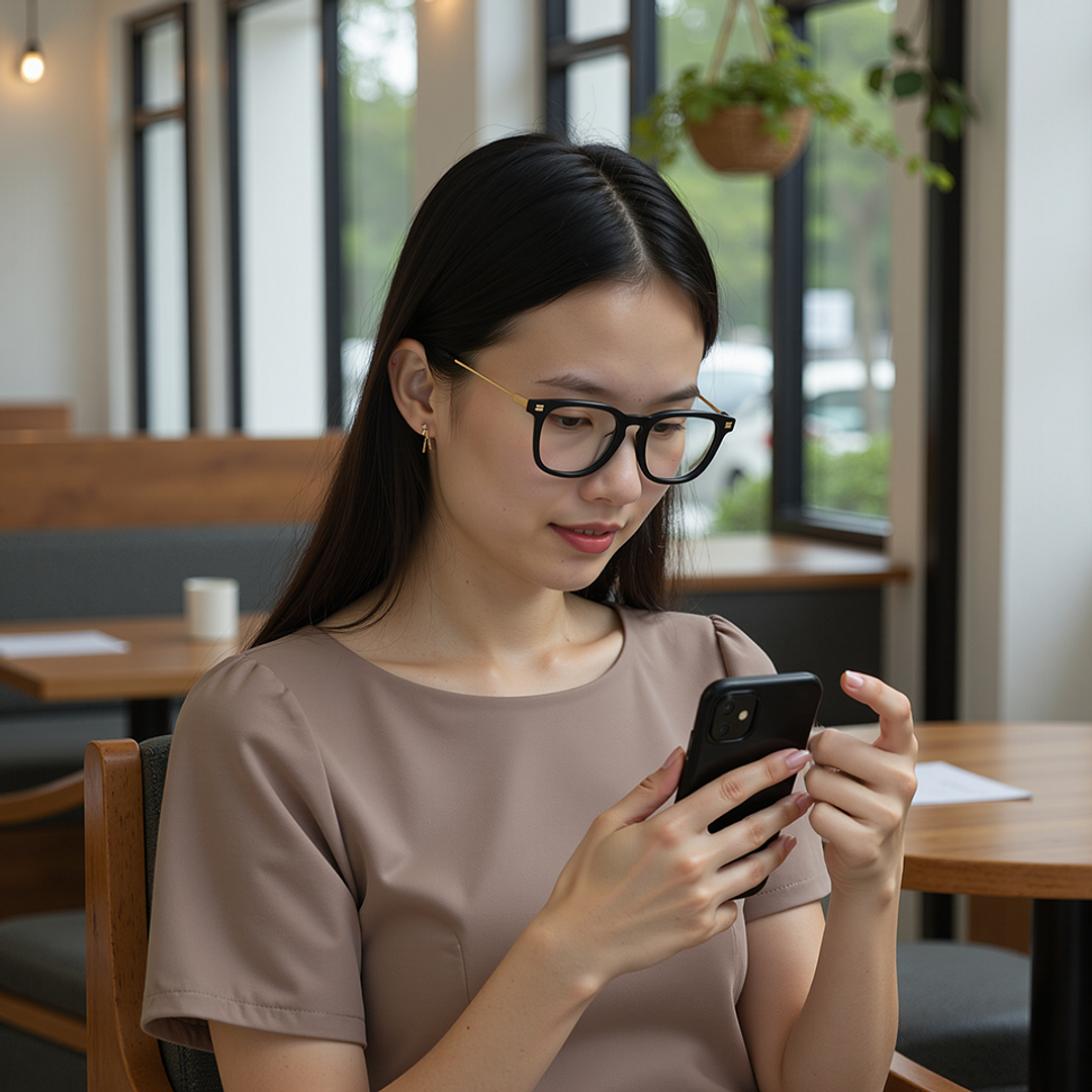 Lenskart Black Full Rim Square right side