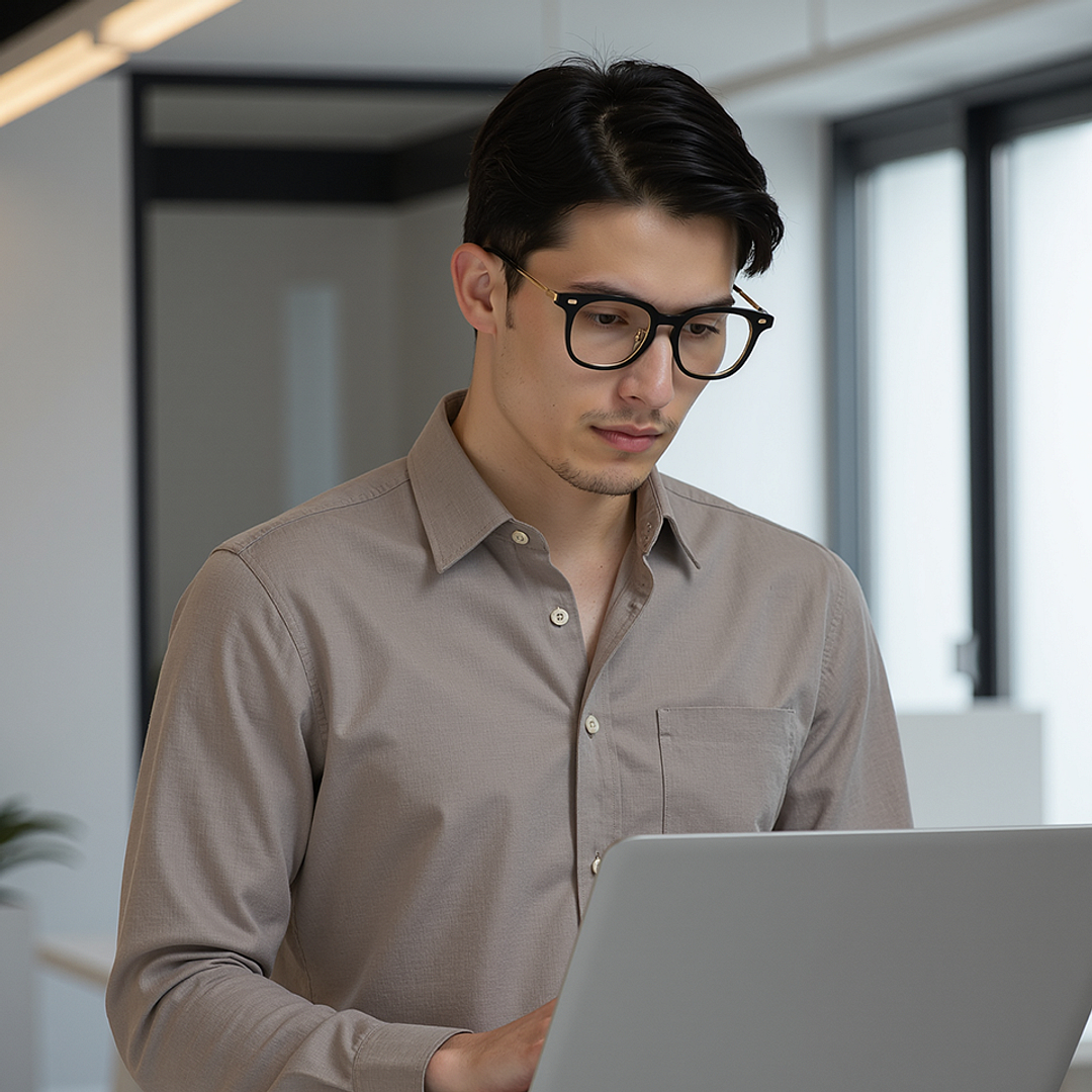 Lenskart Black Full Rim Square right side