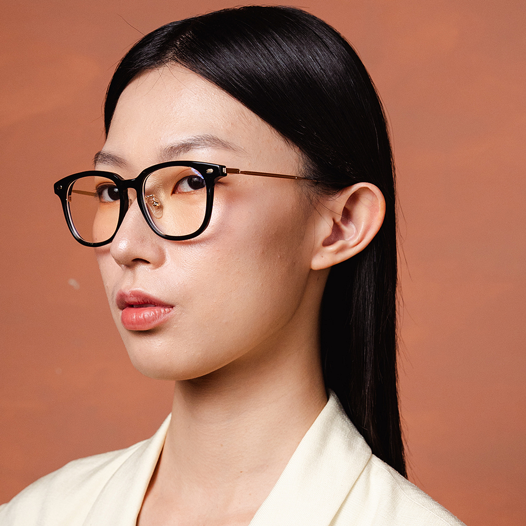 Lenskart Black Full Rim Square left side