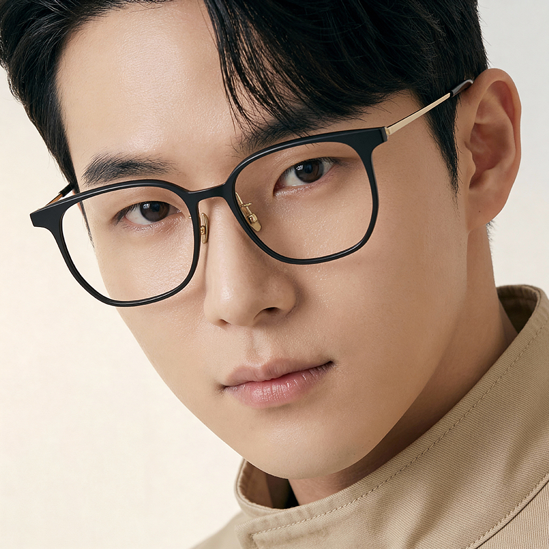 Lenskart Black Full Rim Square left side