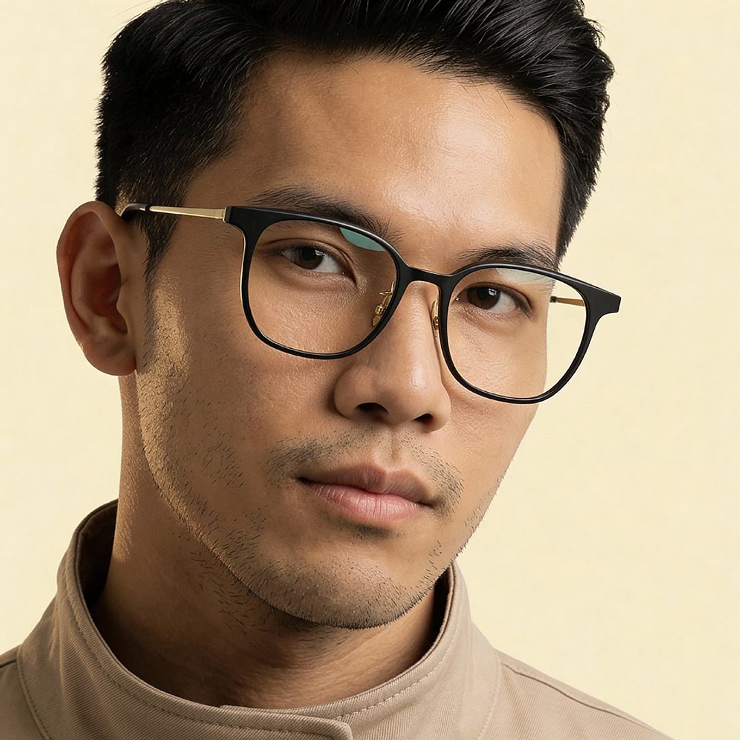 Lenskart Black Full Rim Square right side