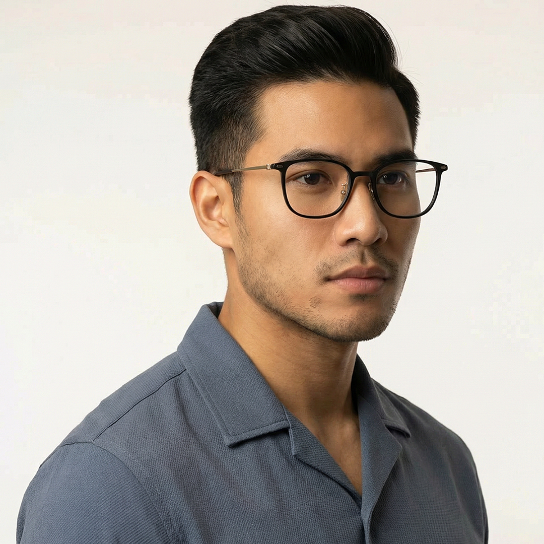 Lenskart Black Full Rim Square right side