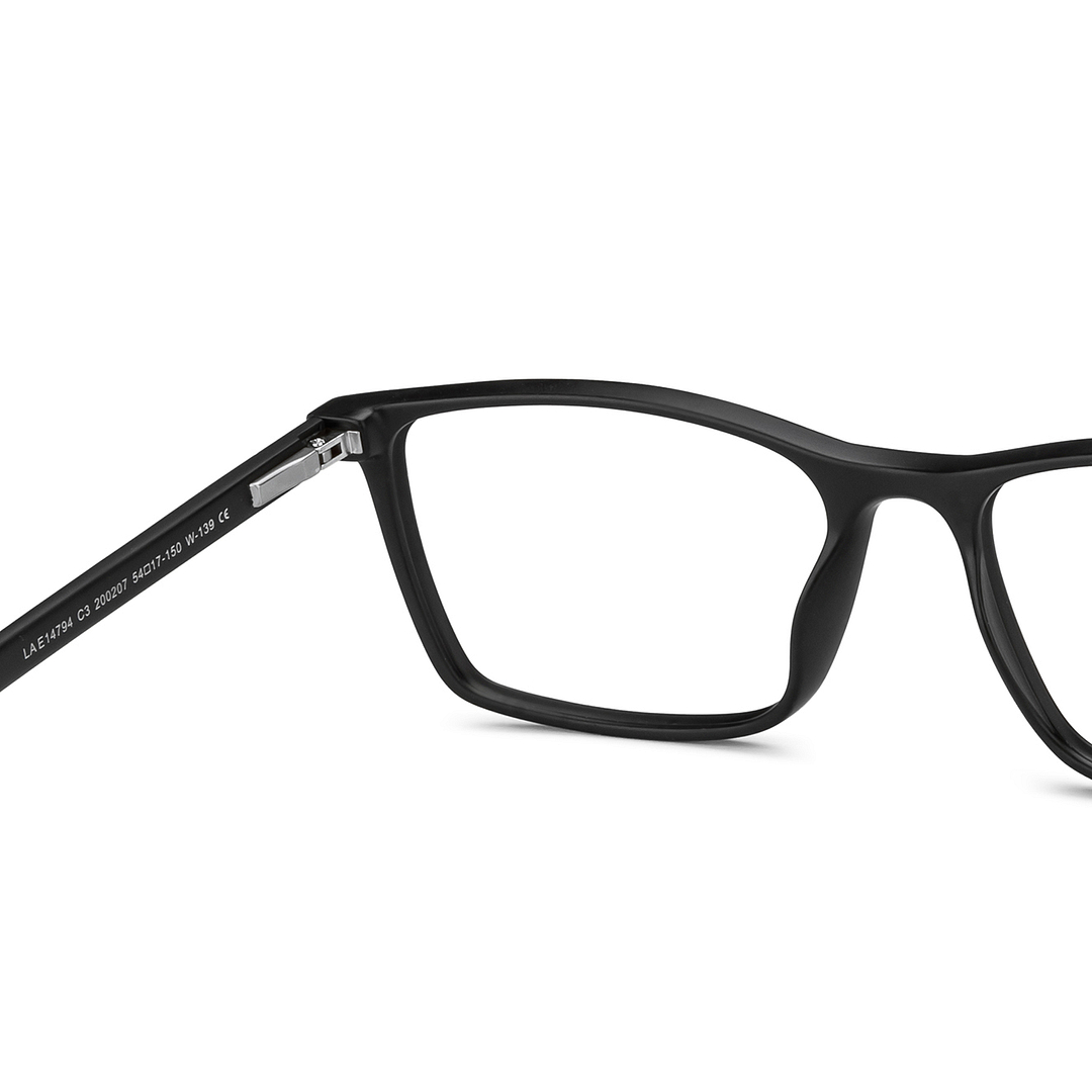 Lenskart Air Online Black Full Rim Rectangle right side