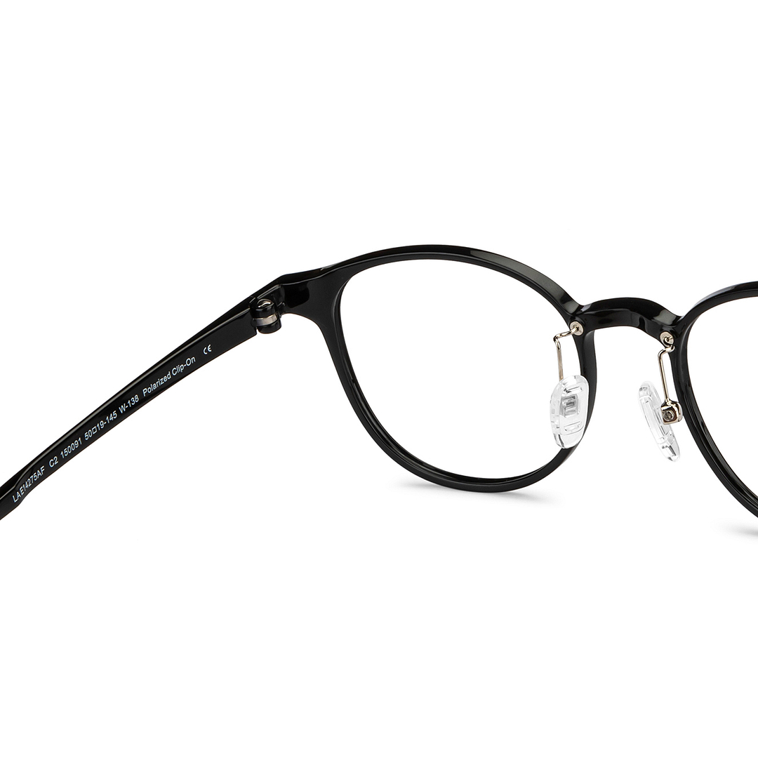 Lenskart Air Black Full Rim Round right side