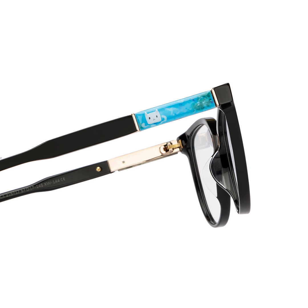 Lenskart Black Full Rim Cat Eye right side