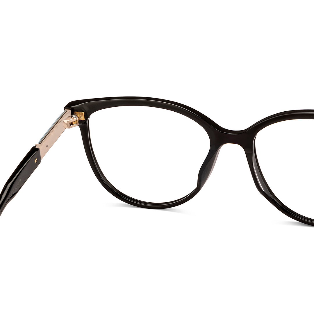 Lenskart Black Full Rim Cat Eye right side