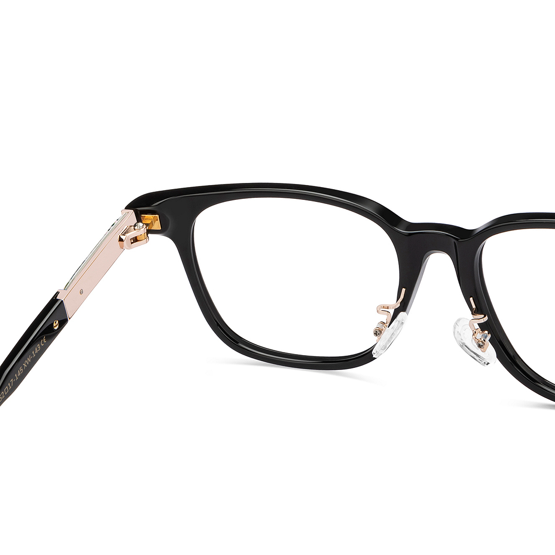 Lenskart Black Full Rim Square left side