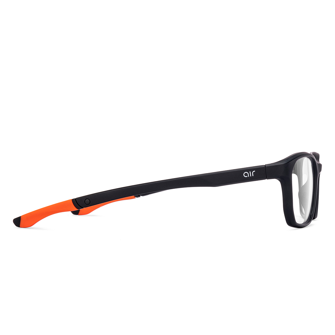 Lenskart Air Online Black Full Rim Rectangle left side