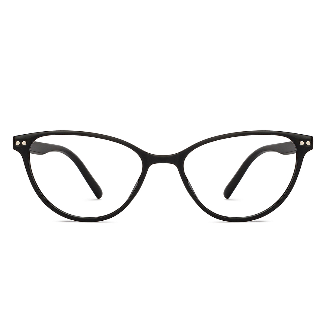 Lenskart Air Online Black Full Rim Cat Eye right side
