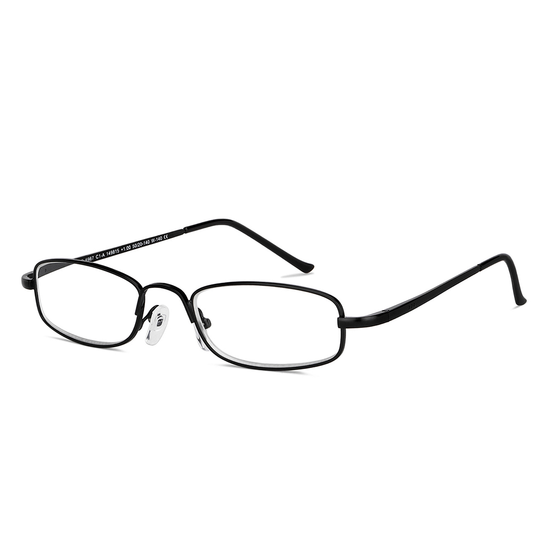 Lenskart READERS Black Full Rim Oval Lenskart READERS LR 6967 Only for 1 Prefitted Powers right side