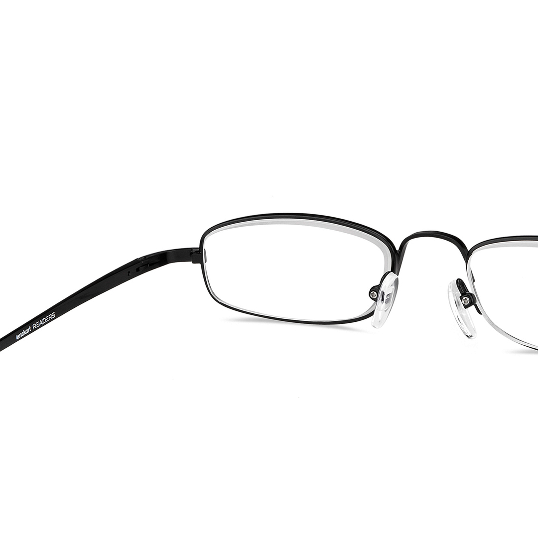 Lenskart READERS Black Full Rim Oval Lenskart READERS LR 6967 Only for 2 5 Prefitted Powers left side