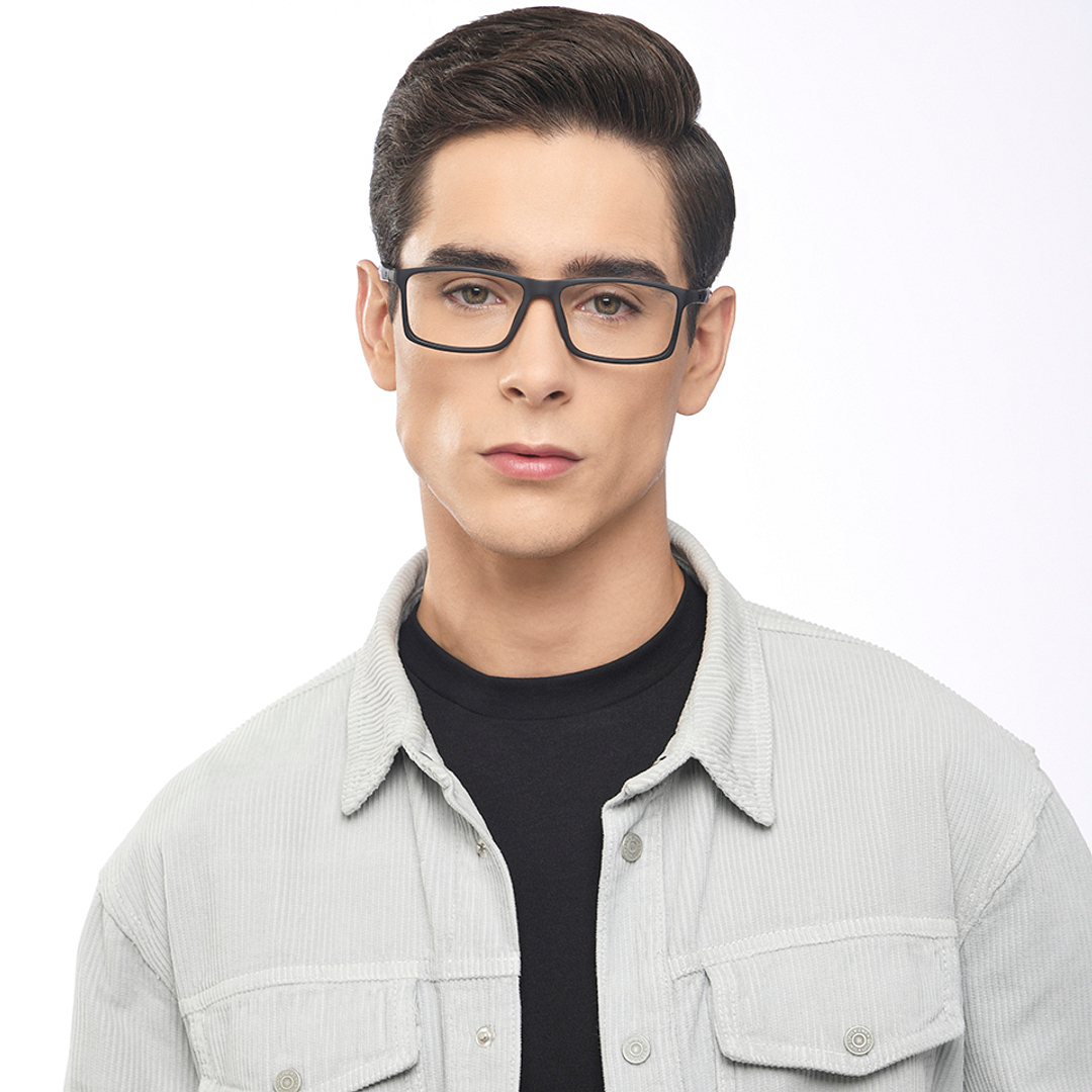 Lenskart Air Black Full Rim Rectangle right side