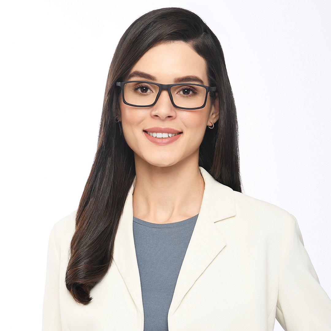 Lenskart Air Black Full Rim Rectangle right side