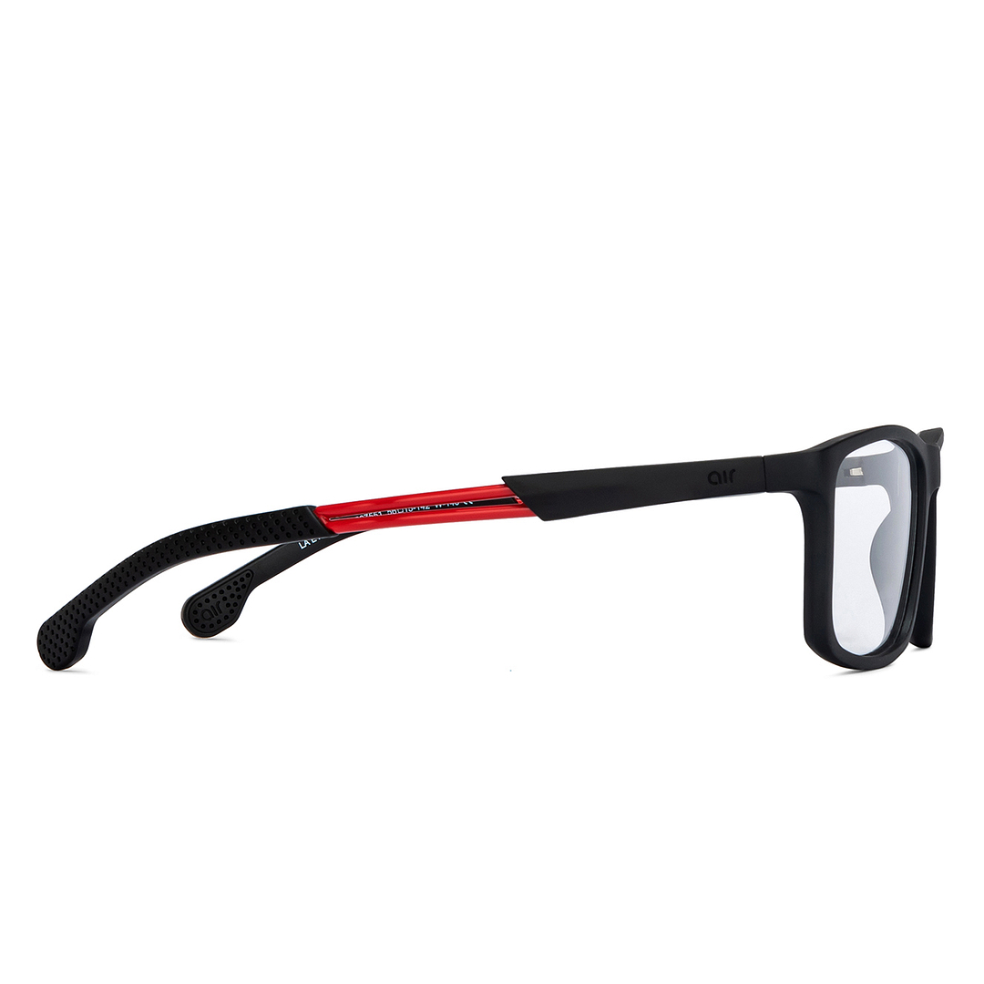 Lenskart Air Black Full Rim Rectangle left side